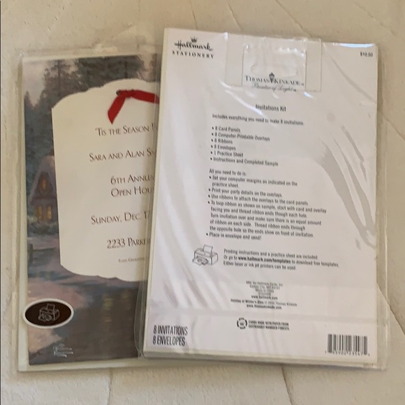 Hallmark Party Supplies New Invitations Kit 8 Cards Each Poshmark